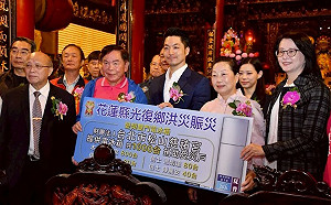 徐榛蔚不顧災區頻跑台北拜拜 張育萌諷:不問蒼生問鬼神