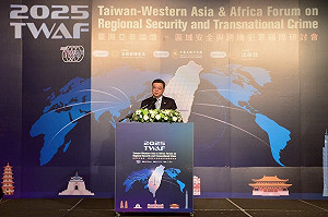 卓榮泰:面對資訊戰滲透 與各國共建安全國際秩序