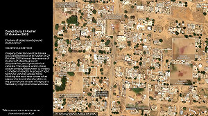 (影) 衛星拍下染血地面! 內戰恐怖血腥 蘇丹醫院460人遭RSF屠殺