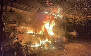 台中烏日惡火奪命！母女困2樓釀1死1重傷  疑前租客報復縱火