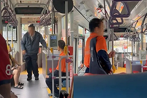 桃園客運乘客爆發口角！司機霸氣喊「在我車上安靜一點！」