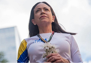 諾貝爾和平獎得主贊成川普轟自己祖國! 稱是推翻馬杜洛唯一手段