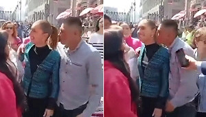 墨西總統慘遭醉漢街頭性騷擾! 辛鮑姆怒提告 : 向全國女性傳達正確訊號