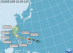 鳳凰變胖轉中颱、侵台機率高 不排除下週三登陸西南部