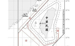 中共26機艦船台海周邊活動 國軍嚴密監控