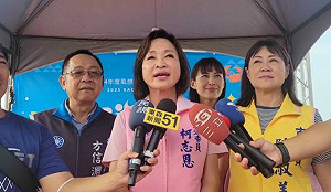 民調落後四位民進黨對手    柯志恩：不管誰出線 都是君子之爭