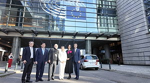 新聞幕後》中國騷擾不斷！先遣團隊遭無人機侵擾機場一度關閉 賴清德令：讓蕭美琴順利走進歐洲議會演講 