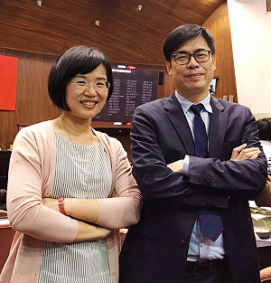 可靠戰友！陳其邁力挺蘇巧慧「最適合的新北市長人選」 