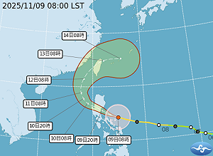 鳳凰颱風明起靠近「雨炸3天」！共伴效應劇烈2區慎防致災降雨