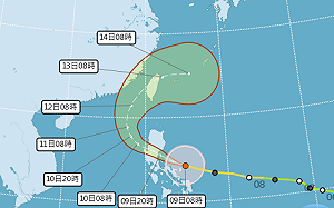 鳳凰颱風明起靠近「雨炸3天」！共伴效應劇烈2區慎防致災降雨