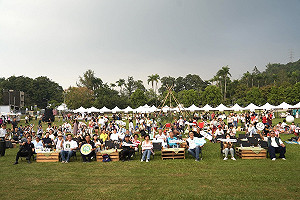 草地音樂結合微醺魅力  霧峰清酒魅力全面綻放