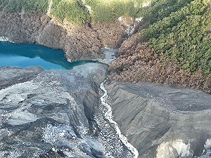 馬太鞍溪堰塞湖發布黃色警戒！專家模擬最大洪峰流量  