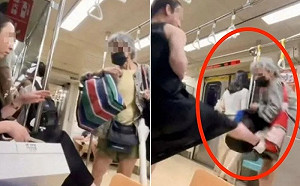 持傘打傷優先席女童！北捷被踹飛老婦今日遭北檢起訴