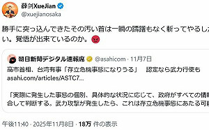 日本大阪市議會無異議通過決議  要求薛劍道歉 