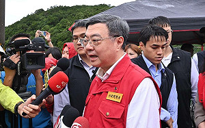 韓國瑜以「桌子說」喻國安  卓揆勘災忍不住以「兩盤菜」回嗆