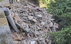 南投山區遭亂倒15噸廢棄物！警方鎖定犯人  最重處5年徒刑