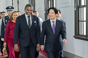 賴清德感謝支持國際參與 聖克里斯多福總理：世界理應接觸到台灣提出的解方