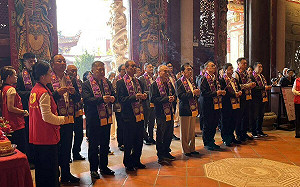 張榮恭訪昆山慧聚天后宮  倡「和陸興台」促兩岸和平交流