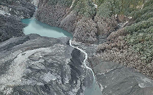 馬太鞍舊湖口左岸仍有1億公噸土石！林保署：可能形成新堰塞湖