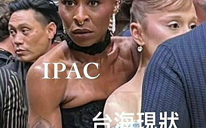 IPAC主席自製《魔法壞女巫2》紅毯迷因 　神比喻辛西婭保護亞莉安娜為台海現狀撐腰 