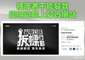 防罷免變斂財  王鴻薇宣布將修《政治獻金法》