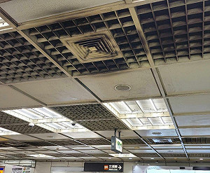 北捷大站天花板髒到發霉！王欣儀怒轟：清潔下修、稽核失蹤 