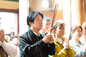 賴清德：媽祖聞聲救苦沒區分 盼團結一致向外抵禦