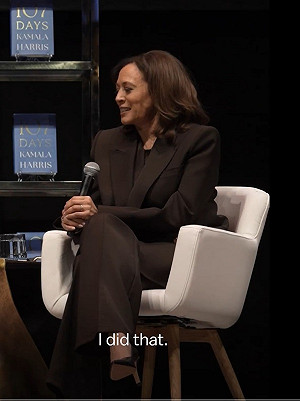 熱情「支持」賀錦麗新書巡迴演講　共和黨：感謝送我們聖誕禮物