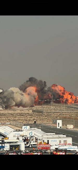 （影）印度「光輝」戰機杜拜航展表演墜毀　飛行員喪生