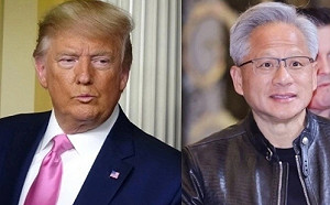 黃仁勳遊說川普有效! 外媒 : 白宮正考慮對中放行輝達H200 AI 晶片