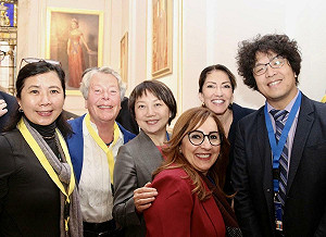 中國通緝沈伯洋危害人權！民進黨感謝國際自由聯盟通過2項挺台決議