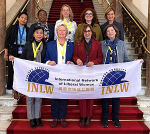 亞太自由婦女協會參加國際自由聯盟  共同召開婦女權益討論會 紀念WPS議程25週年