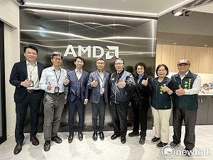 AMD進駐台南沙崙　黃偉哲親訪研發中心揭示台南AI新時代