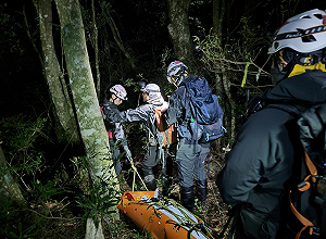 7旬翁赴獵場巡視失蹤陳屍  搜救人員費7小時將遺體送回家