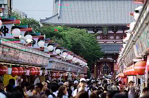 中國赴日喊卡半月影響有限 日本旅遊業照樣忙