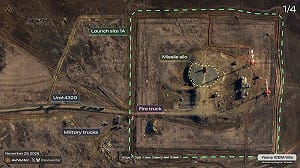 (影) 衛星揭俄洲際導彈發射失敗真相! 亞斯尼發射場驚見大型彈坑與金屬碎片