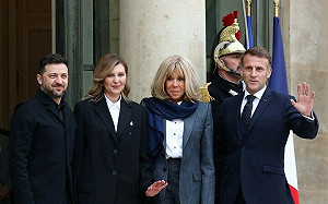 (影) 「志願聯盟」推歐版和平方案! 馬克宏挺烏 強調歐洲必須參與談判