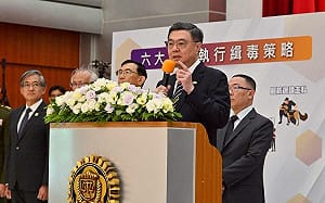 針對非法販售毒品的網路購物平台  卓揆：施以最強烈手段