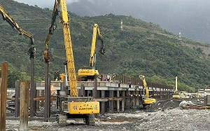 施工進度超前！花蓮「馬太鞍溪鋼便橋」明年1月完工