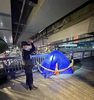 氣溫驟降！北車天橋7旬列冊街友猝死街頭   