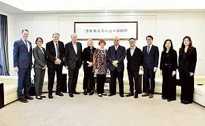 「美國外交政策全國委員會」來訪  吳豊山：兩岸政策核心以對話取代對抗