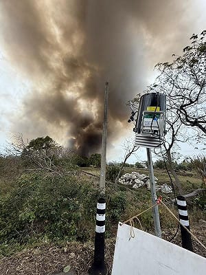 智慧空品應變監測車 為市民掌握災害即時空品