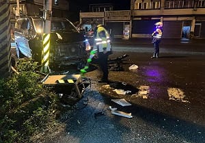 24歲宜蘭警執行蕭美琴交管勤務遭撞! 臟器外露、斷腿命危送醫搶救