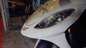 北市警執行交管勤務遭撞手骨折　手術結束休養中