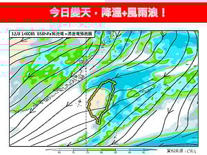 東北季風正式南下！迎風面3區轉濕冷 最低溫不到15度