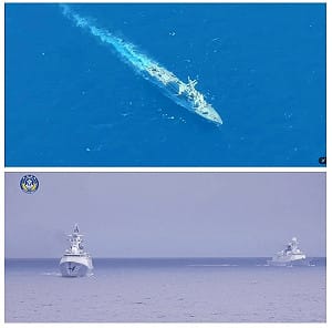 中、美海軍於斯卡伯勒淺灘附近活動　菲國海巡目擊「雙方對峙」