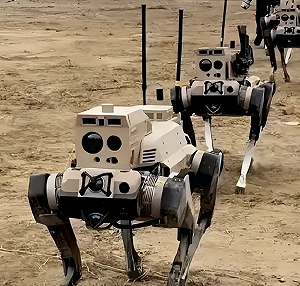 (影) 中國於中印邊境高原引入「機械狗」! 能克服高冷地形 長時間執行任務