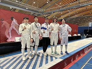 台灣男子銳劍團體闖世界盃4強　寫隊史新猷