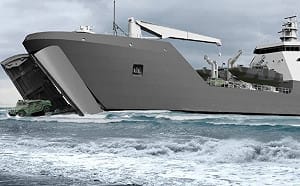 美國海軍陸戰隊中型登陸艦拍板  選定荷蘭LST-100設計