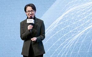 勉勵青年不怕挫折 蕭美琴：棒球10打數3安打就很了不起 